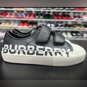 Burberry Black and White Kids Shoes